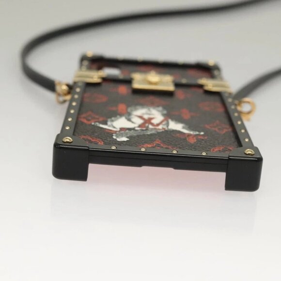 LOUIS VUITTON Transformed Cat Eye Trunk iPhone XS Case Black - Picture 4 of 14